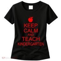 Keep Calm And Teach Kindergarten Women's T-Shirt thumb 0