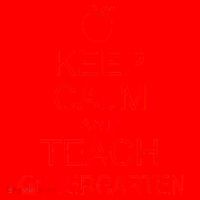Keep Calm And Teach Kindergarten Santa Hat thumb 1