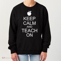 Keep Calm and Teach On Women's Sweatshirt thumb 0