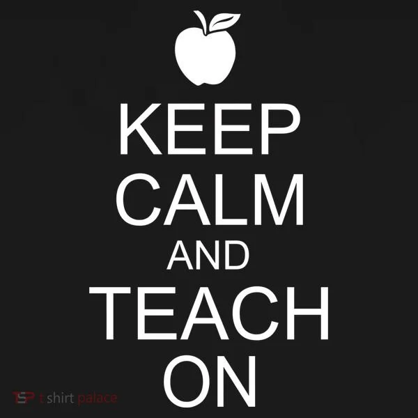 Keep Calm and Teach On Doggie Tank