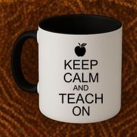 Keep Calm and Teach On Coffee Mug thumb 2