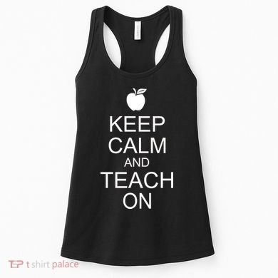 Keep Calm and Teach On Women's Tank Top