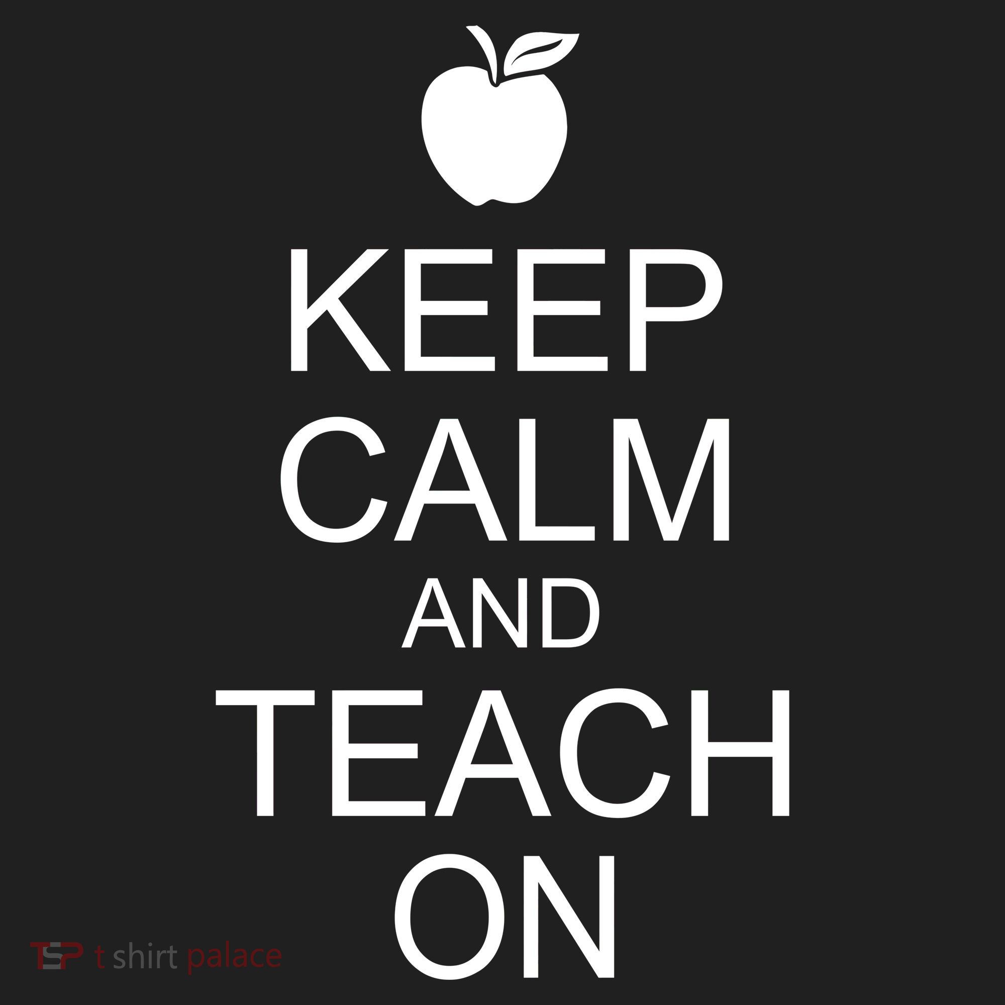Keep Calm and Teach On Golf Towel