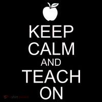 Keep Calm and Teach On Women's T-Shirt thumb 6