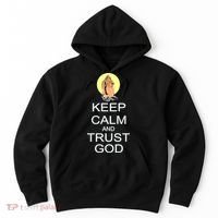 Keep Calm and Trust God Hoodie thumb 0