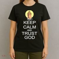 Keep Calm and Trust God T-Shirt thumb 4