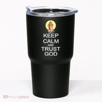 Keep Calm and Trust God Tumbler thumb 0