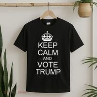 Keep Calm And Vote Trump T-Shirt thumb 2