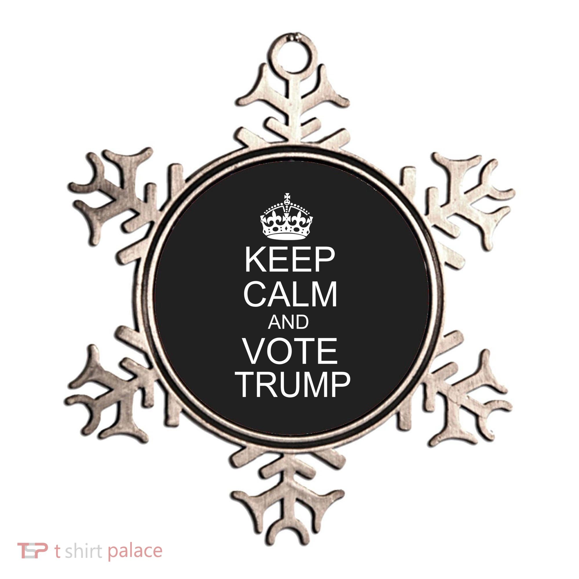Keep Calm And Vote Trump Ornament
