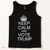Keep Calm And Vote Trump Tank Top thumb 2