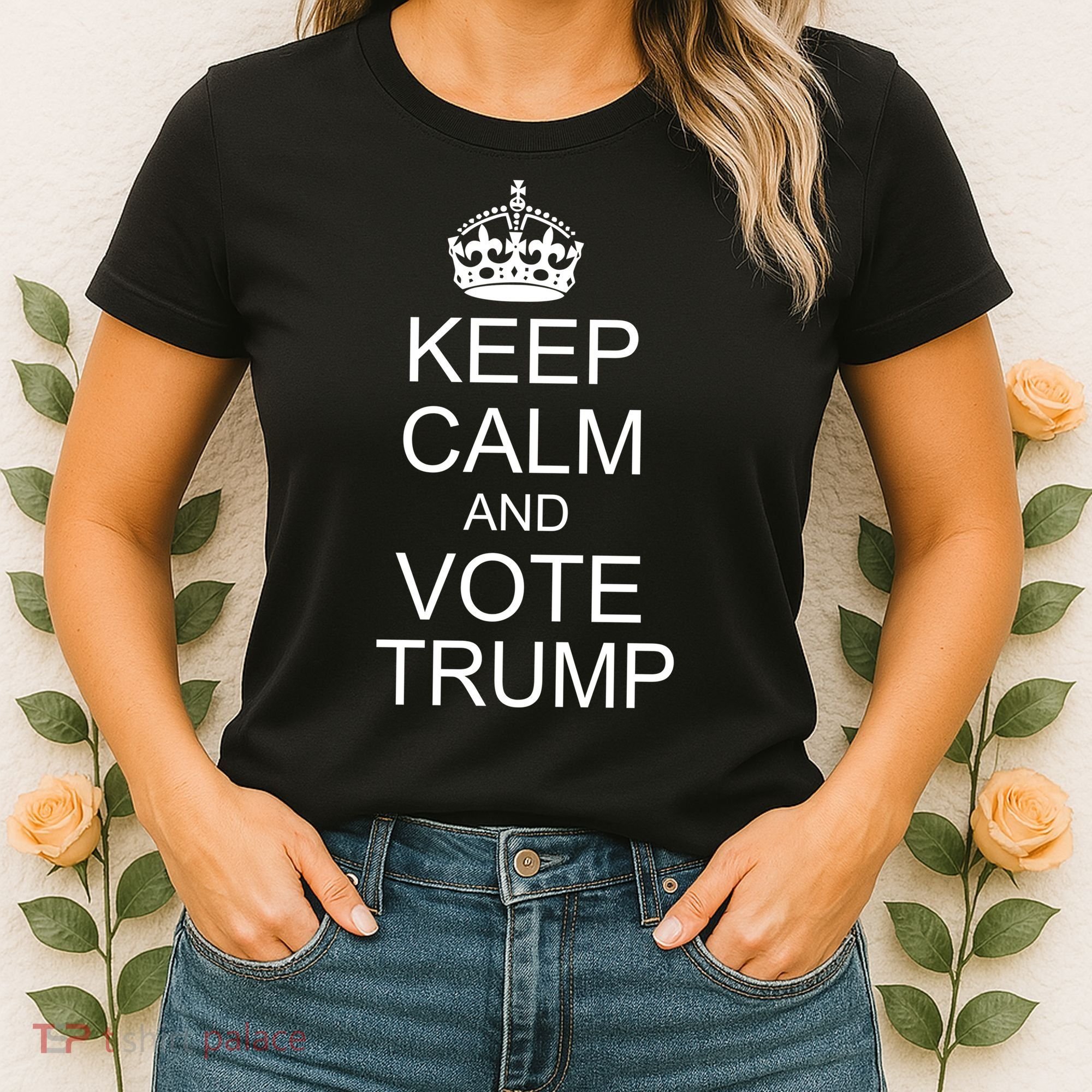 Keep Calm And Vote Trump Women's T-Shirt
