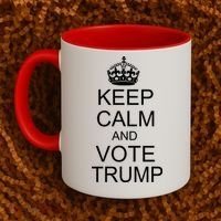 Keep Calm And Vote Trump Coffee Mug thumb 2