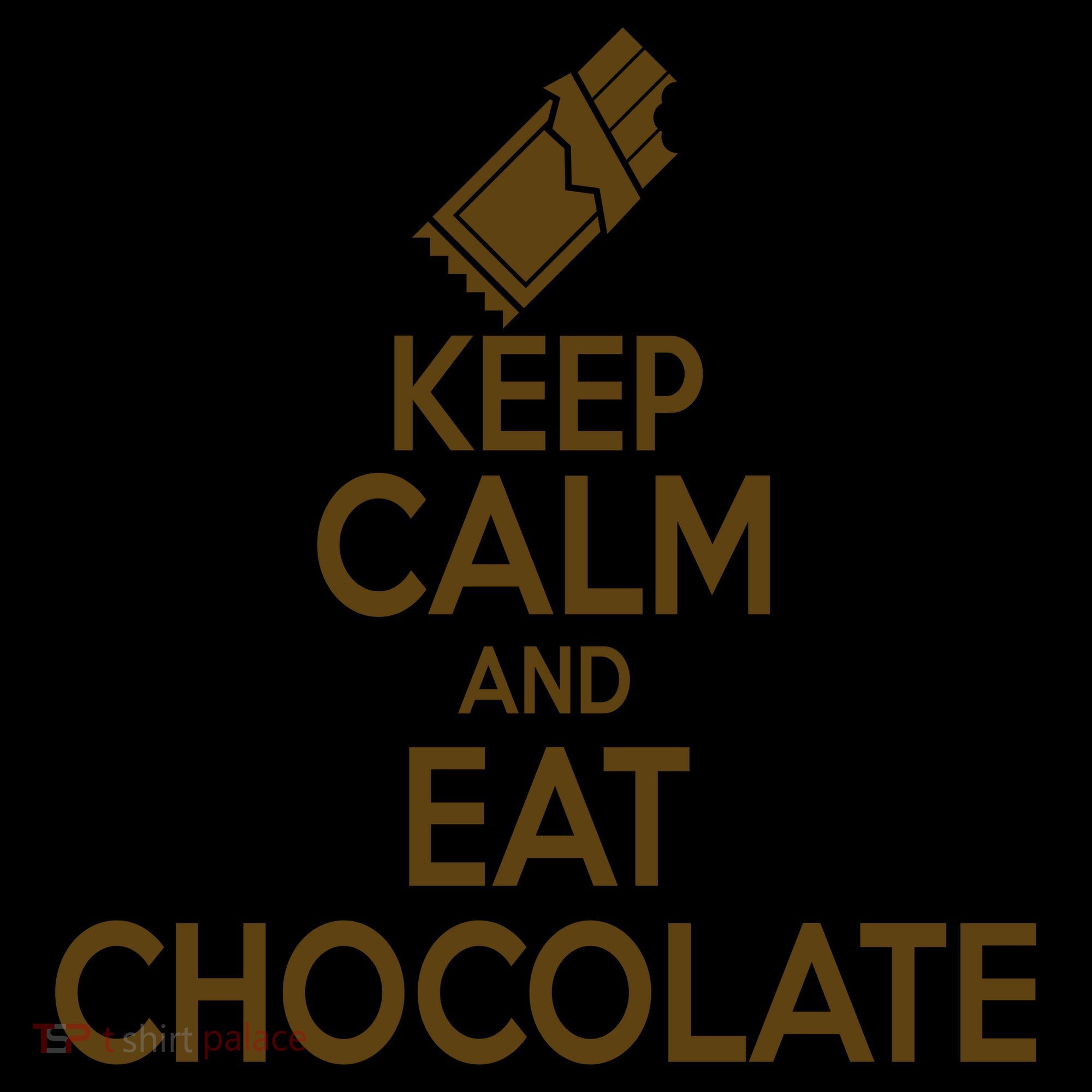 Keep Calm At Eat Chocolate Coffee Mug