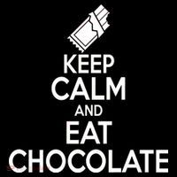 Keep Calm At Eat Chocolate Visor thumb 3