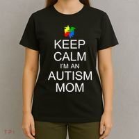 Keep Calm Autism Mom Awareness T-Shirt thumb 4