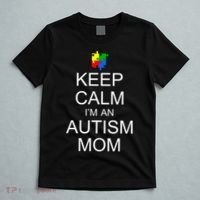 Keep Calm Autism Mom Awareness T-Shirt thumb 5
