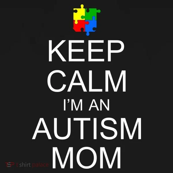 Keep Calm Autism Mom Awareness Women's T-Shirt