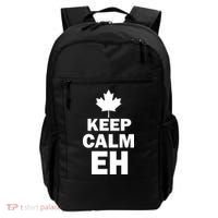 Keep Calm EH Funny Canadian  Backpack thumb 0