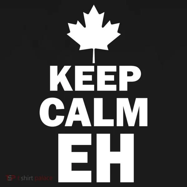 Keep Calm EH Funny Canadian  Bucket Hat