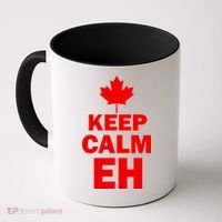 Keep Calm EH Funny Canadian  Coffee Mug thumb 0