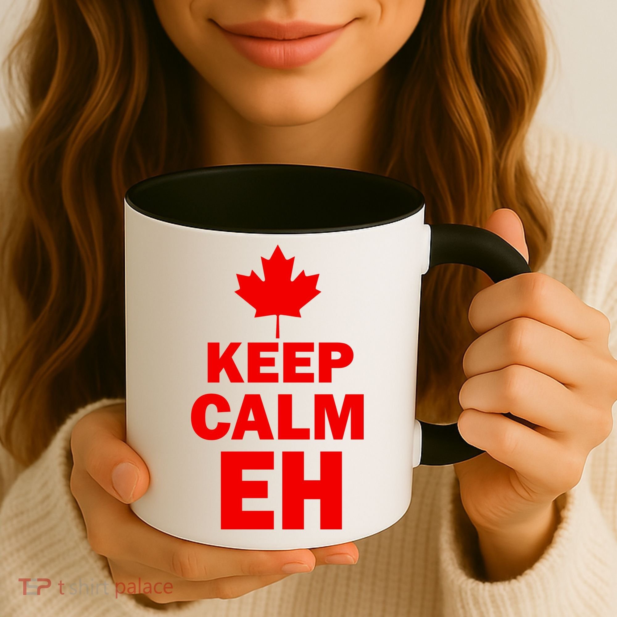 Keep Calm EH Funny Canadian  Coffee Mug