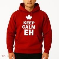 Keep Calm EH Funny Canadian  Hoodie thumb 2