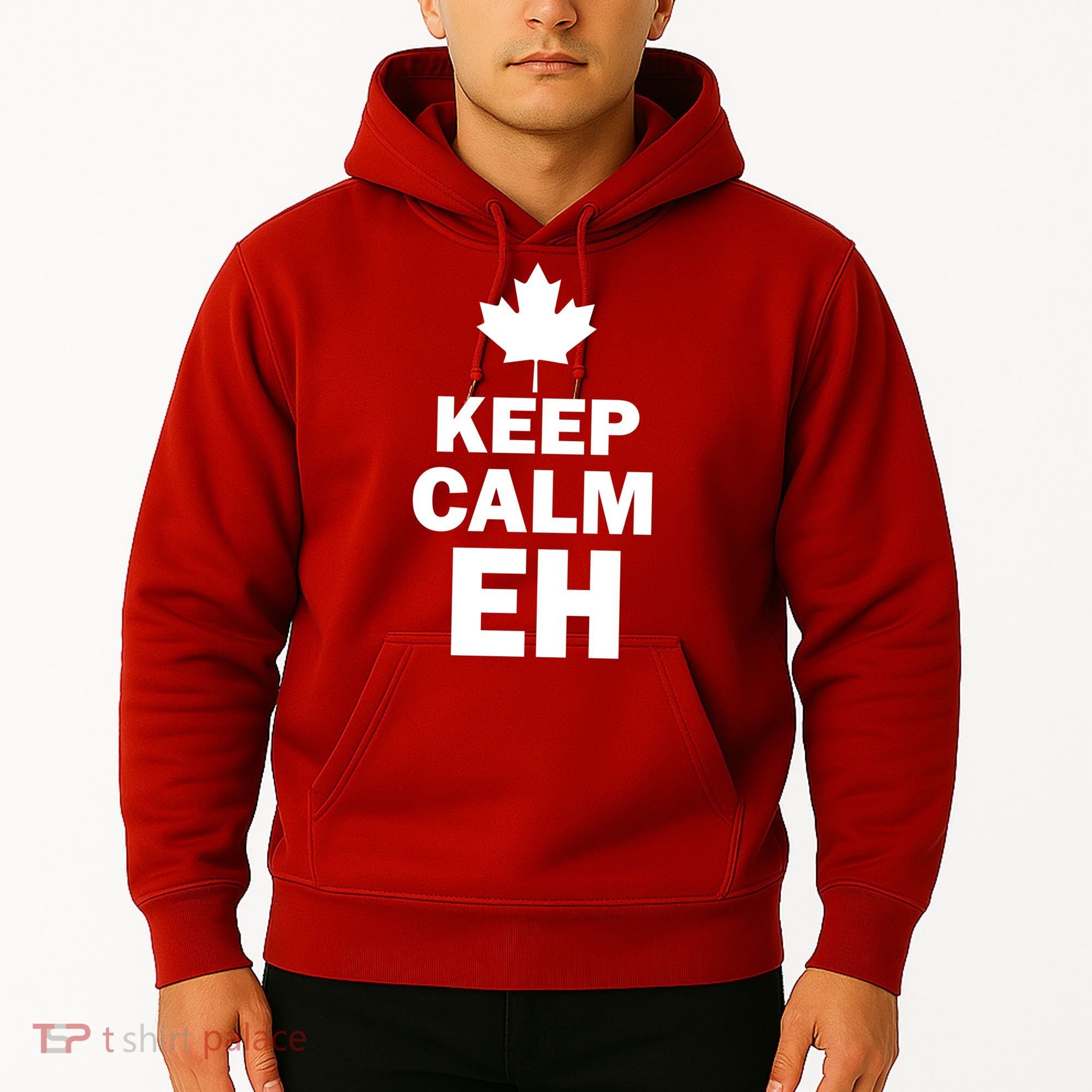 Keep Calm EH Funny Canadian  Hoodie
