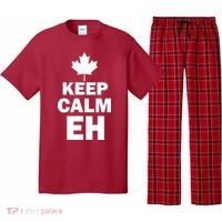 Keep Calm EH Funny Canadian  Pajama Set thumb 0