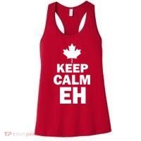 Keep Calm EH Funny Canadian  Women's Tank Top thumb 0
