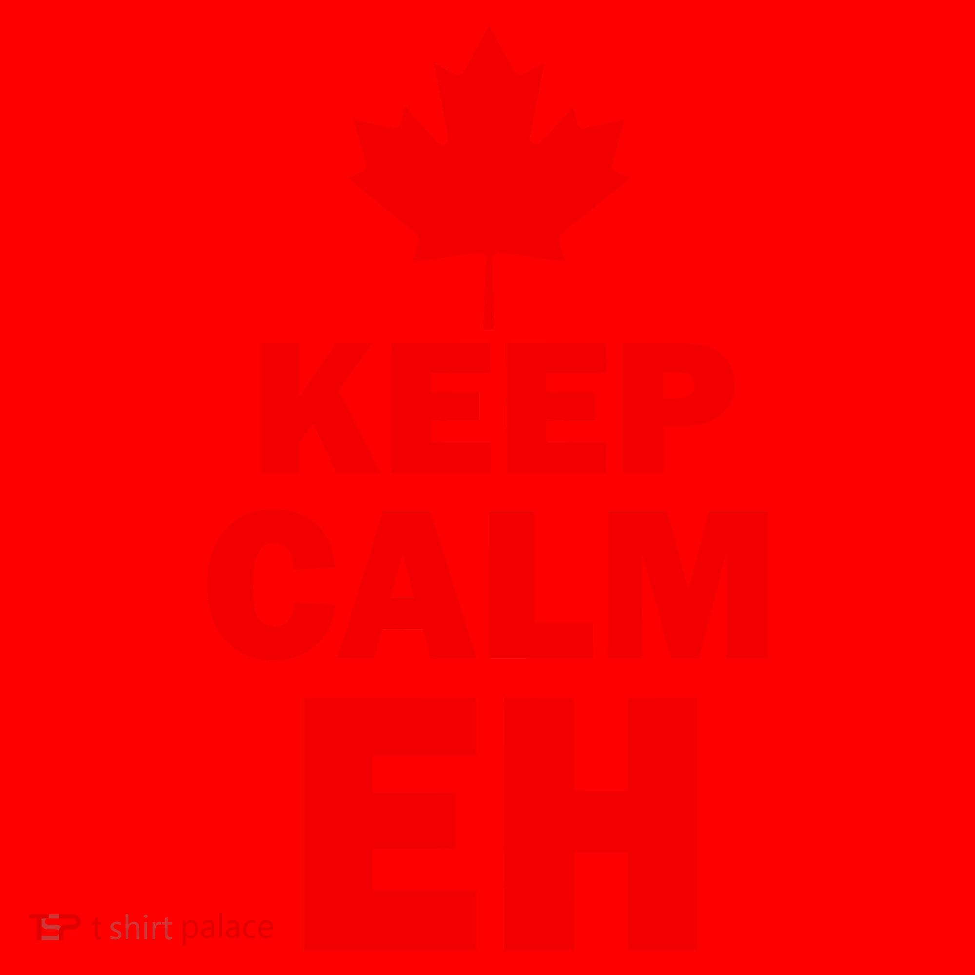 Keep Calm EH Funny Canadian  Santa Hat