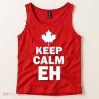 Keep Calm EH Funny Canadian  Tank Top thumb 2