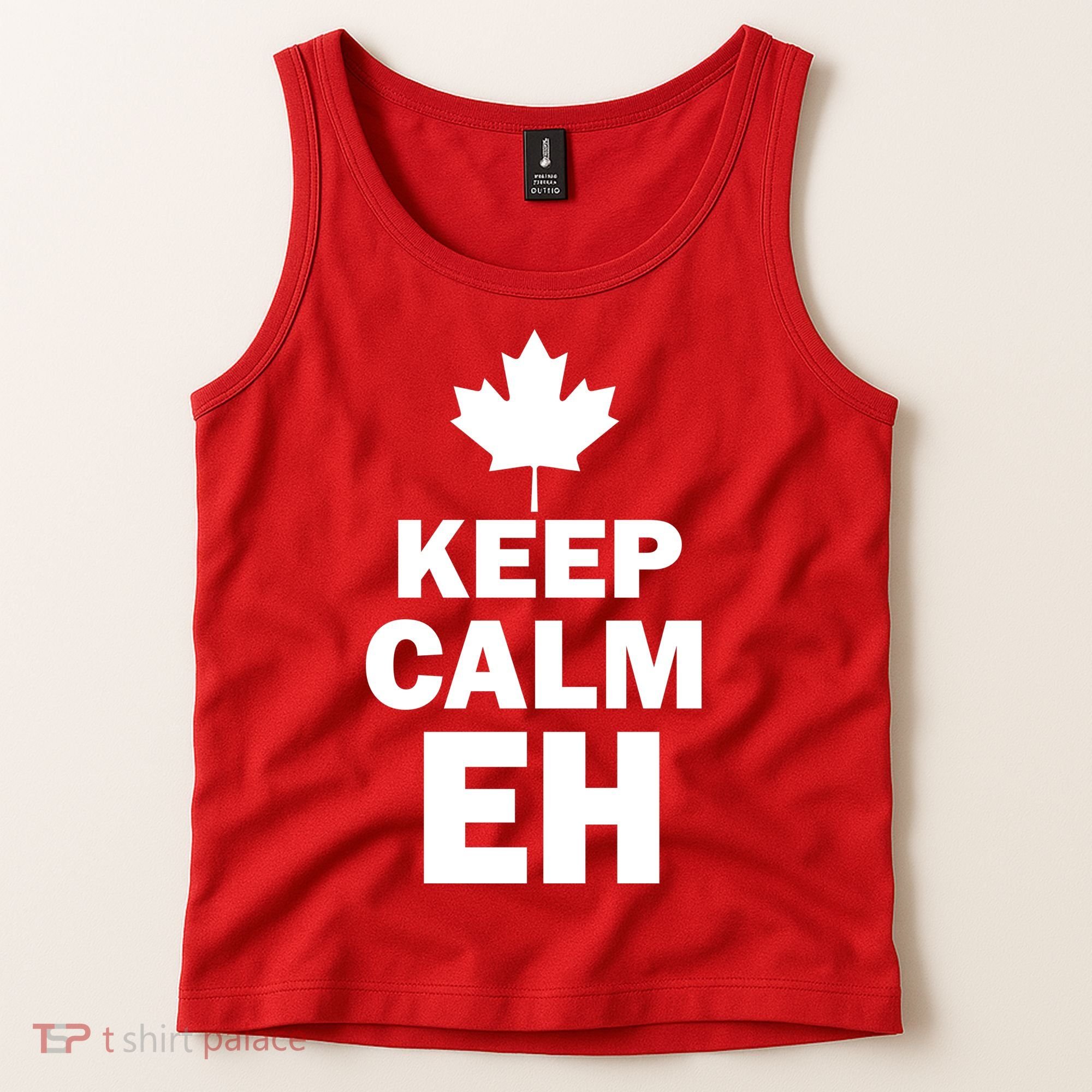 Keep Calm EH Funny Canadian  Tank Top