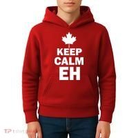 Keep Calm EH Funny Canadian  Kids Hoodie thumb 4