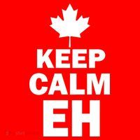 Keep Calm EH Funny Canadian  Kids Long Sleeve Shirt thumb 2