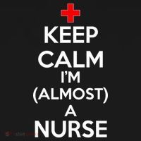 Keep Calm I'm Almost A Nurse Doggie Tank thumb 4