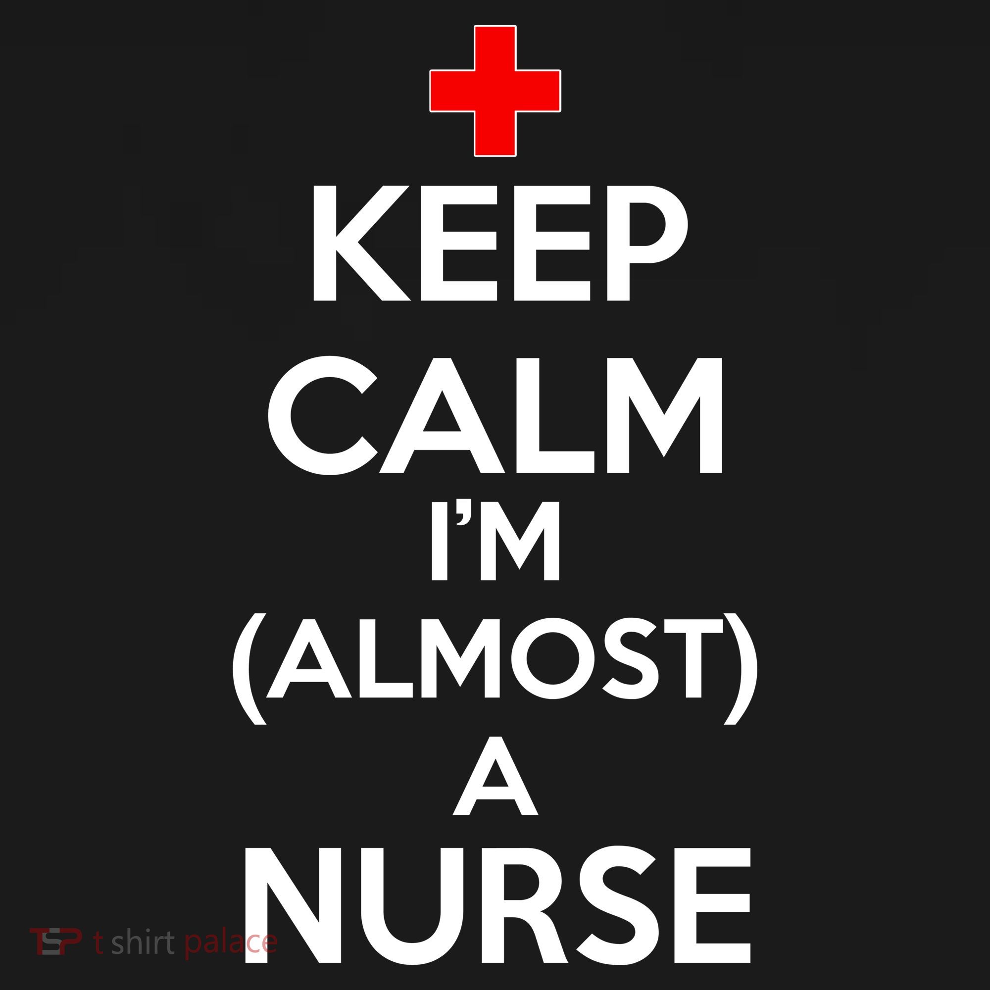 Keep Calm I'm Almost A Nurse Doggie Tank