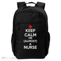 Keep Calm I'm Almost A Nurse Backpack thumb 0