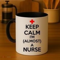 Keep Calm I'm Almost A Nurse Coffee Mug thumb 4