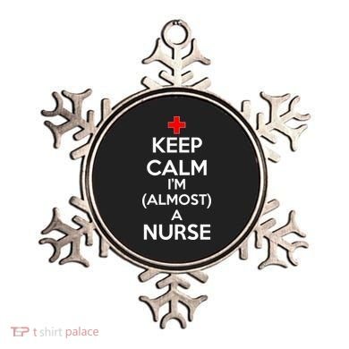 Keep Calm I'm Almost A Nurse Ornament