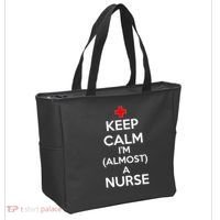 Keep Calm I'm Almost A Nurse Tote Bag thumb 2