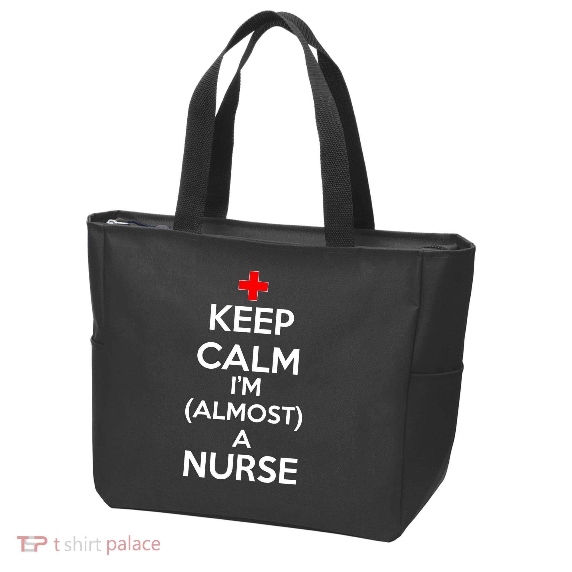 Keep Calm I'm Almost A Nurse Tote Bag