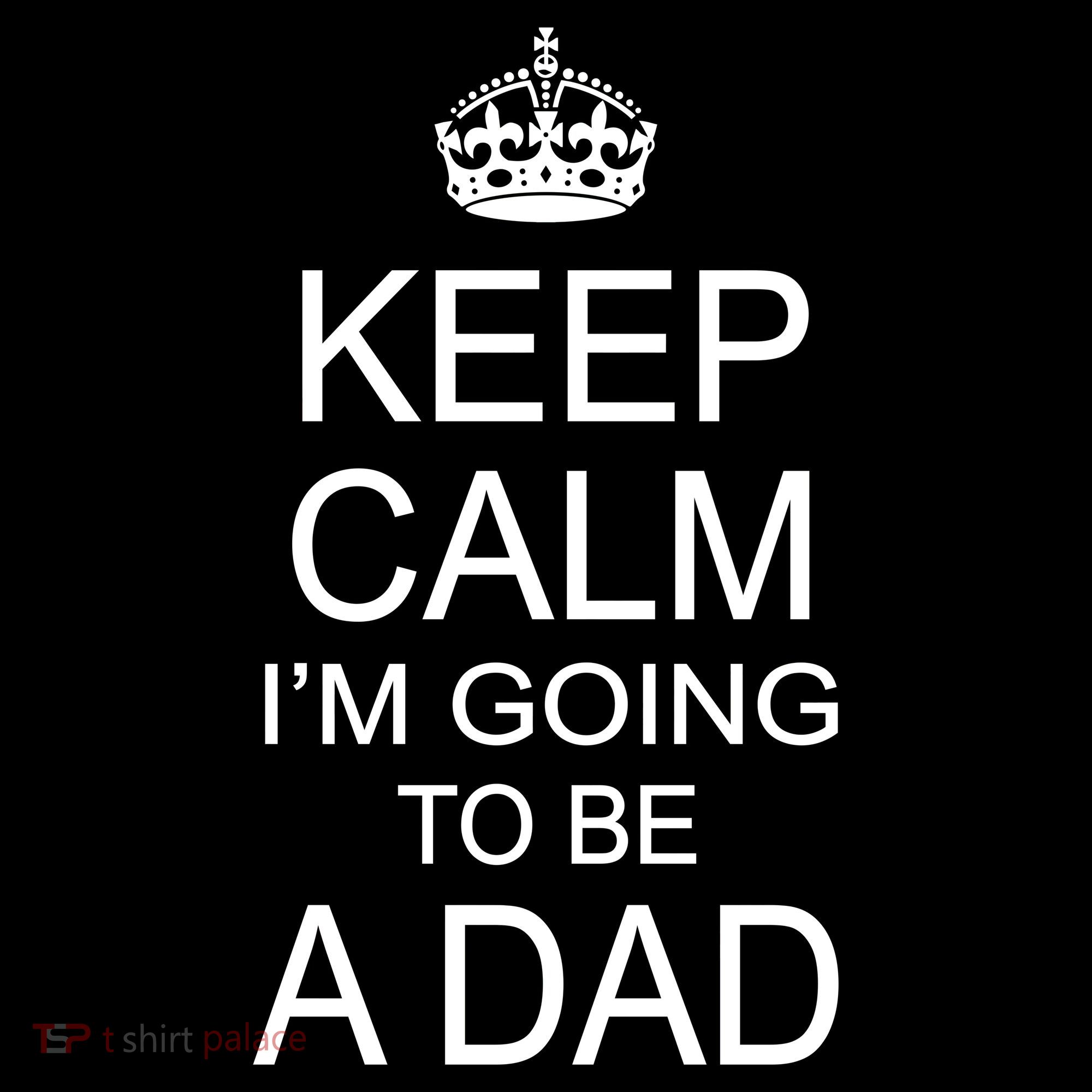 Keep Calm I'm Going to be a Dad Father Women's Hoodie