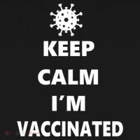 Keep Calm I'm Vaccinated Polo thumb 3