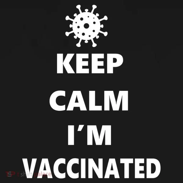 Keep Calm I'm Vaccinated Polo