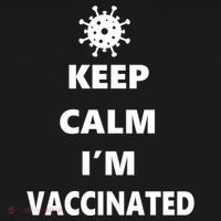 Keep Calm I'm Vaccinated Women's Tank Top thumb 5