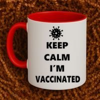 Keep Calm I'm Vaccinated Coffee Mug thumb 2