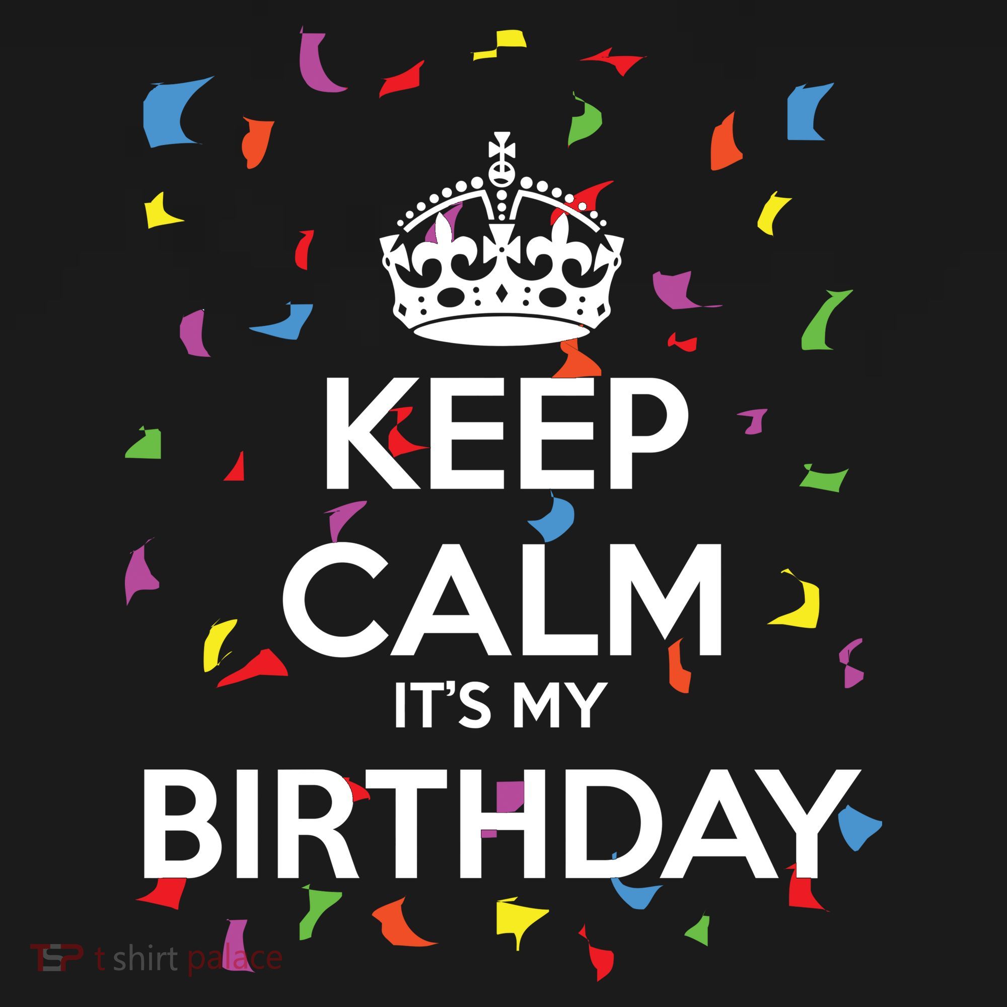 Keep Calm It s My Birthday Doggie Tank