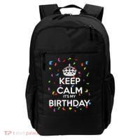 Keep Calm It s My Birthday Backpack thumb 0