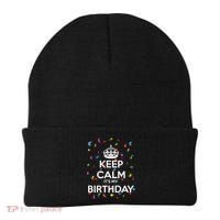 Keep Calm It s My Birthday Beanie thumb 0