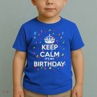 Keep Calm It s My Birthday Toddler T-Shirt thumb 2